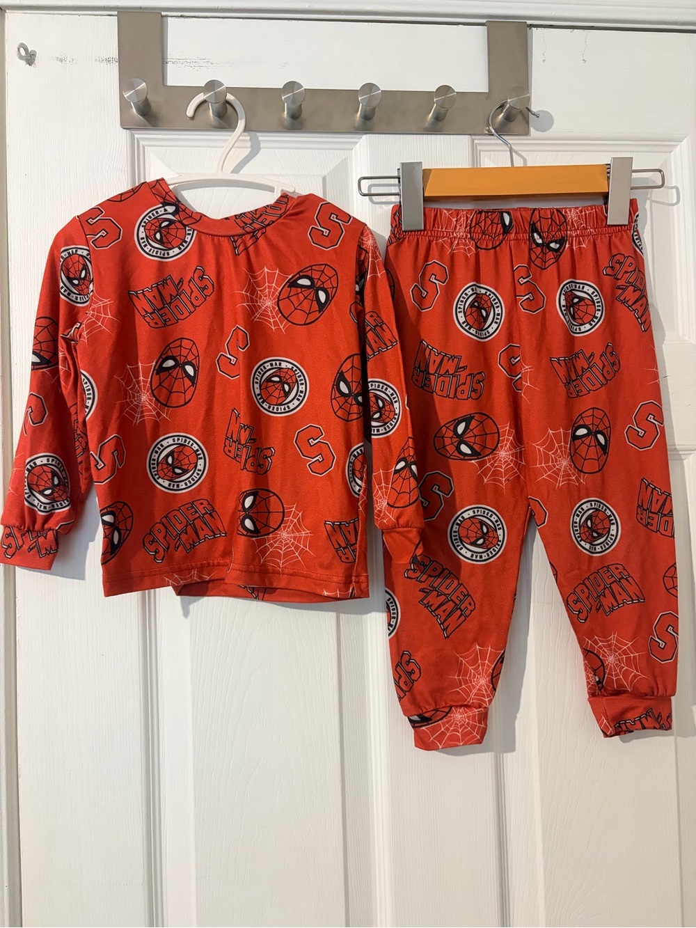 Marvel Red Spider-Man Graphic Kids Pajama Set